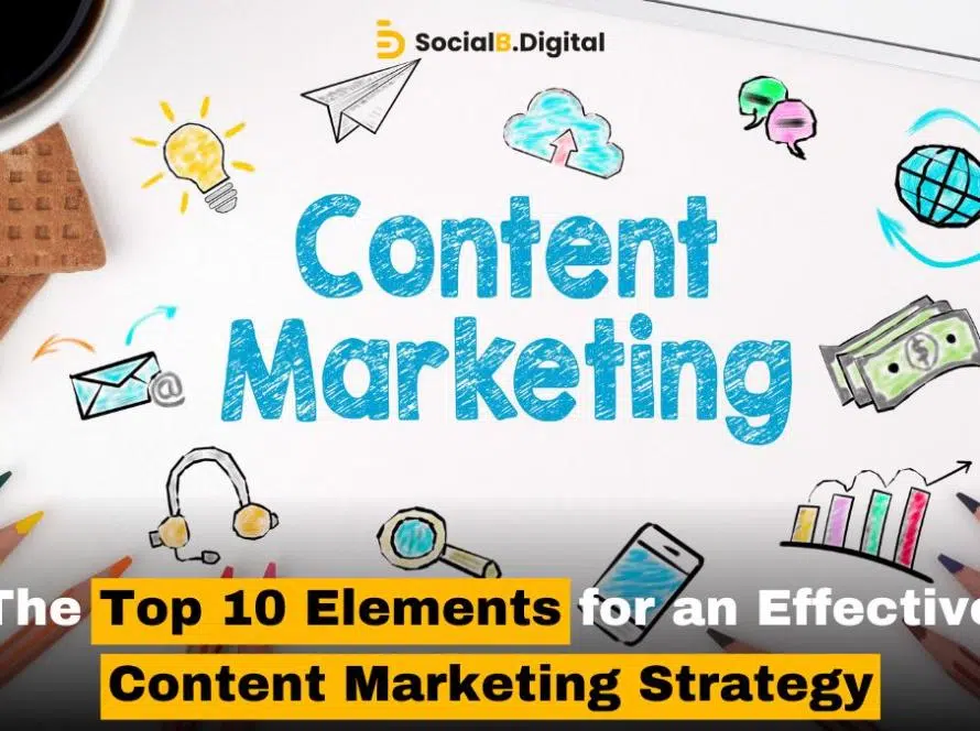 top 10 elements for an effective content marketing strategy